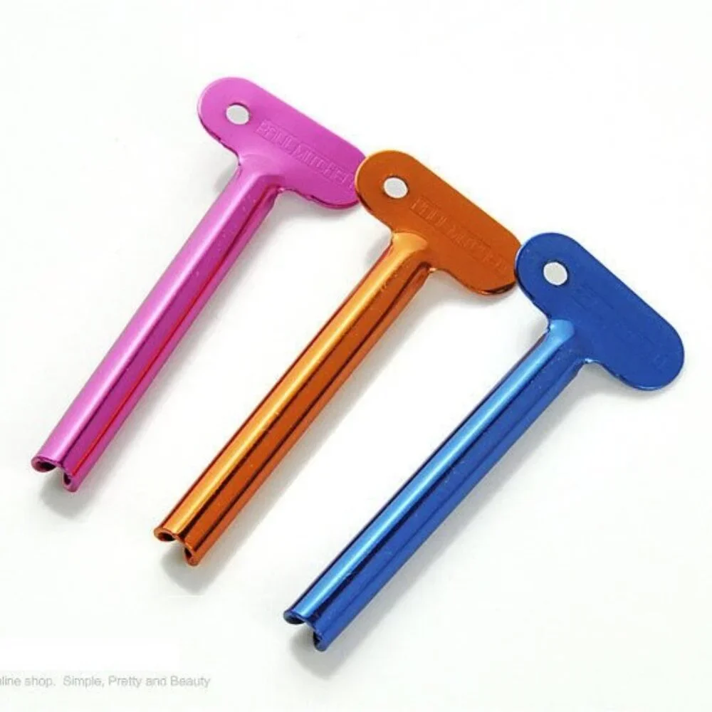 Paul Mitchell Color Tube Key Set – Metal Tube Squeezer – 3 Colors + Key Ring - Picture 2 of 3